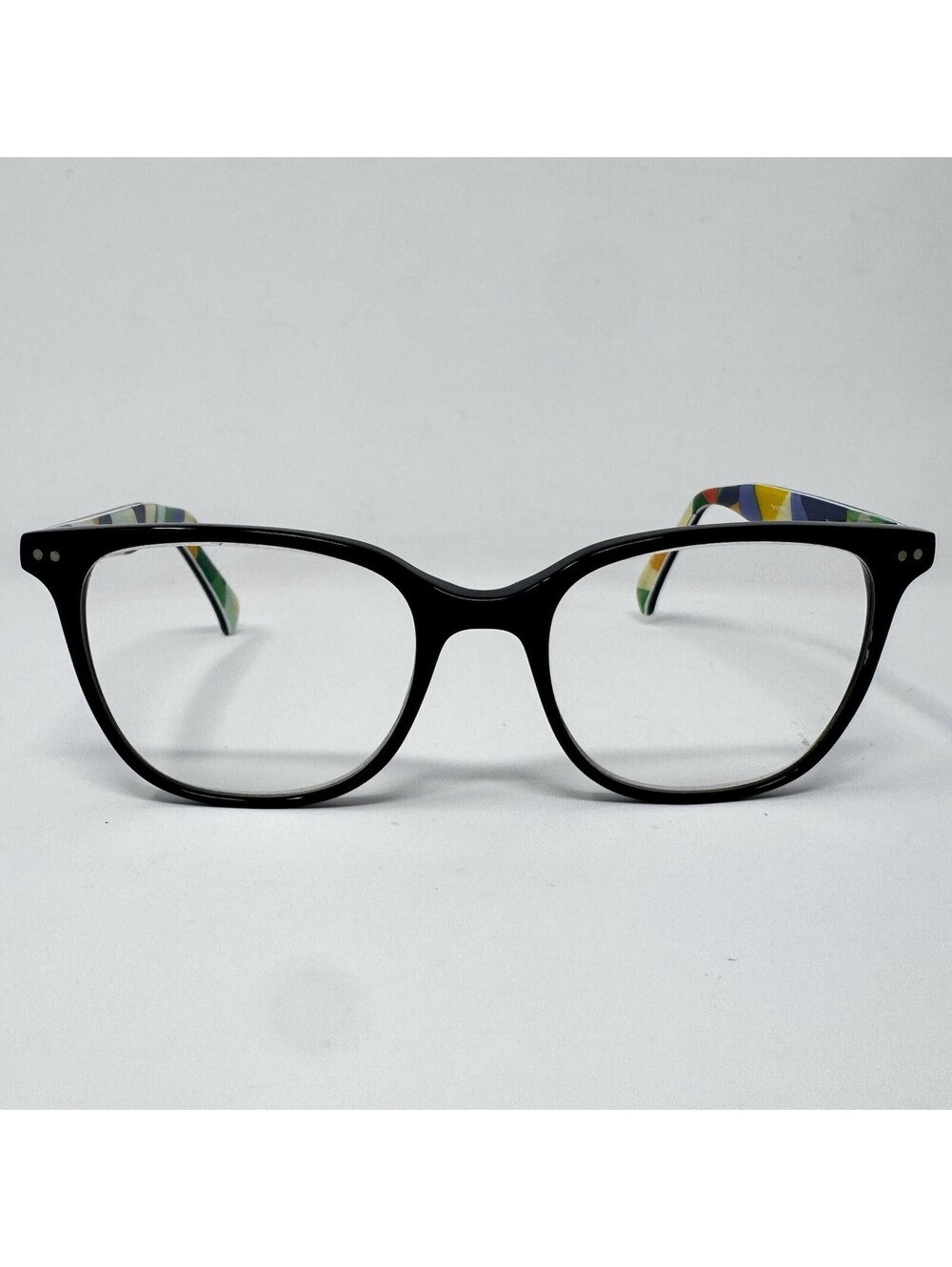 Vera Bradley Mattie Pop Art PAR Black Multicolor Eyeglass Frames 51-18-140